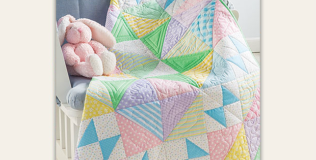 Scrappy Pastels Quilt Pattern