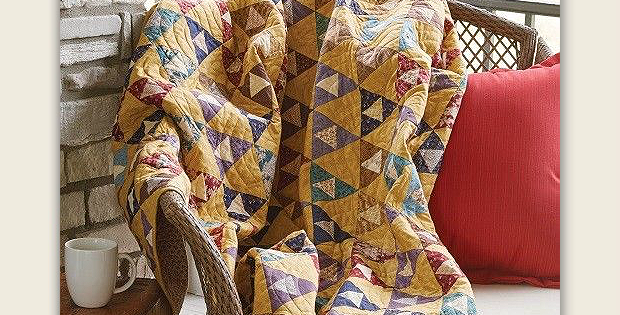 Triangle Time Quilt Pattern