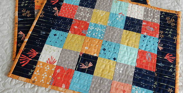 Scrappy Patchwork Place Mat Tutorial