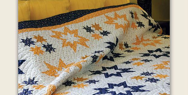Blue Cheese Night Quilt Pattern