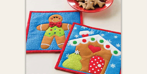 Gingerbread Pot Holders Pattern