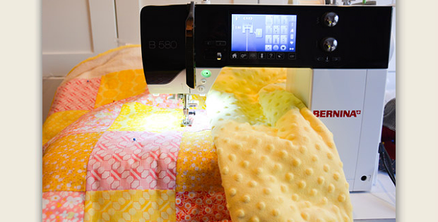 How to Quilt with Minky