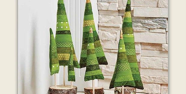 Scrappy Christmas Trees Pattern