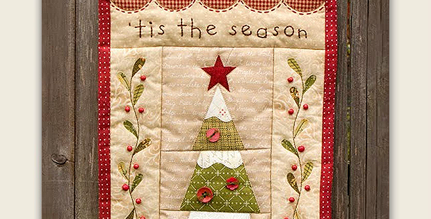 Tis the Season Quilted Wall Hanging Pattern