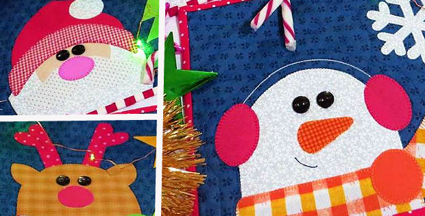 Jingle Bells Mug Rug Pattern