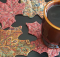 Maple Leaf Mug Rugs Pattern