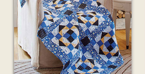 Prussian Blue Quilt Pattern