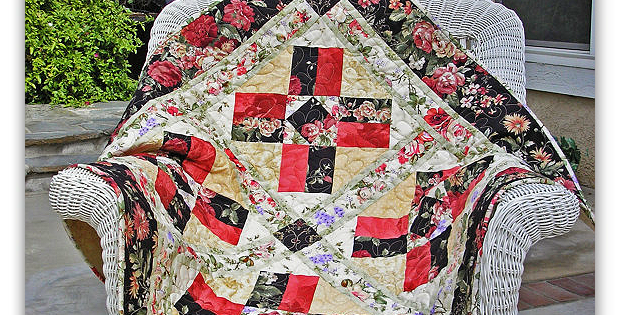 Romantic Rose Quilt Pattern