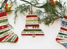 Christmas Trimmings Ornaments Pattern
