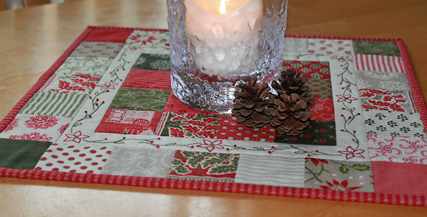 Christmas Candy Mini Quilt