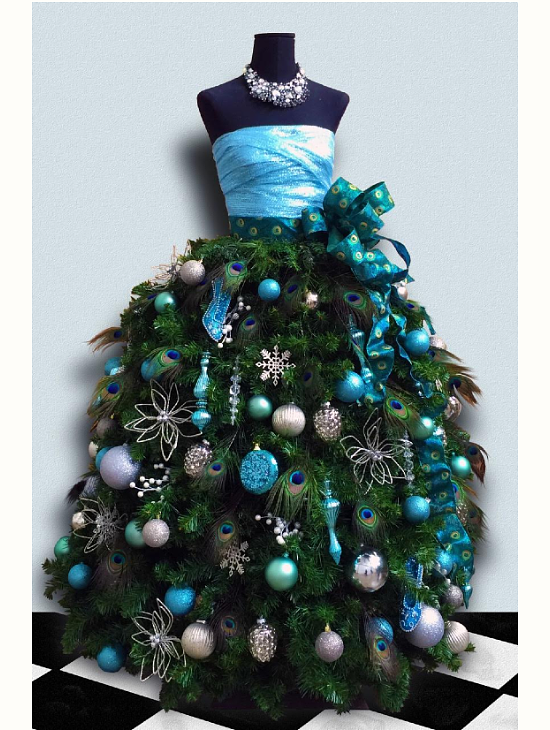 Dress Form Christmas Tree