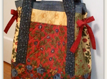 Miss Nancy's Patchwork Tote Bag - Simplified