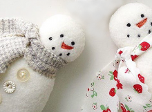 Snowman Christmas Ornament Pattern