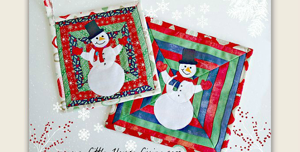 Snowman Pot Holder Pattern