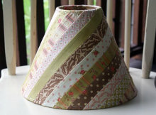 Fabric Lamp Shade Tutorial