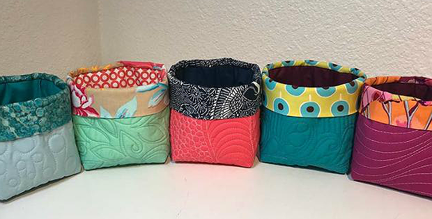 Make Little Quilted Buckets from Leftovers in Your Stash - Quilting Digest