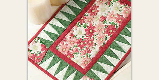 Prickles Quilted Table Mat Pattern