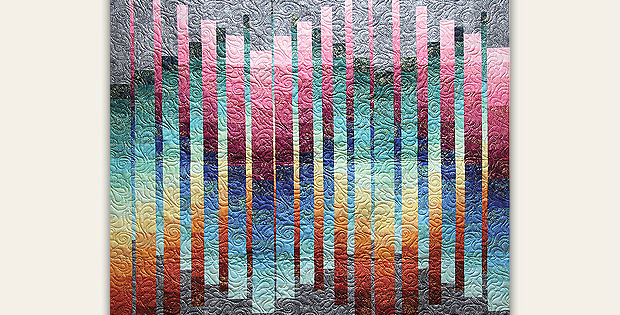 Shimmering Strata Quilt Pattern