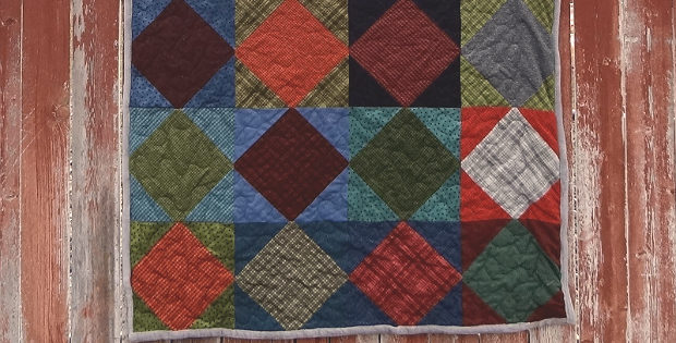 Square on Point Quilt Tutorial