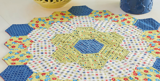 Sweet as Honey Quilted Centerpiece Pattern