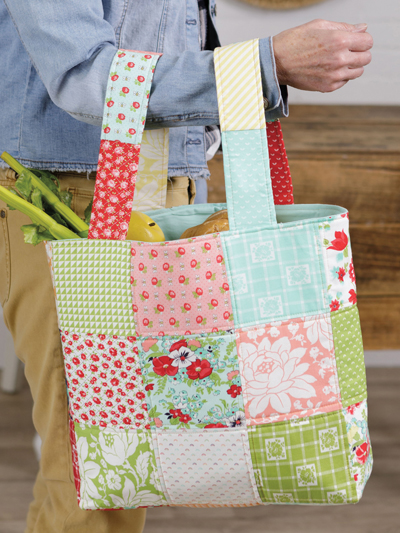 Keep This Charming Bag Handy for Marketing - Quilting Digest