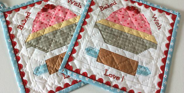 Baked with Love Pot Holders