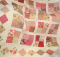 Country Roses Four Patch Quilt Pattern