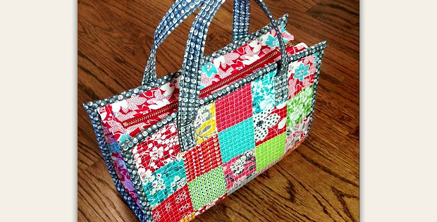 This Charming Tote Can be Used as a Purse - Quilting Digest