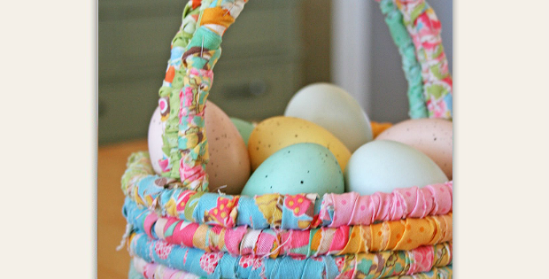 Fabric Easter Basket Tutorial