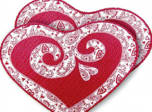 Sweethearts Valentine Placemats Pattern