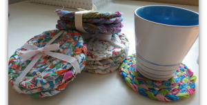 Rag Rug Coasters Are Great for Scraps - Quilting Digest
