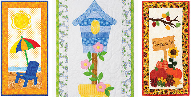 Fun and Whimsical Wall Quilts for All Seasons