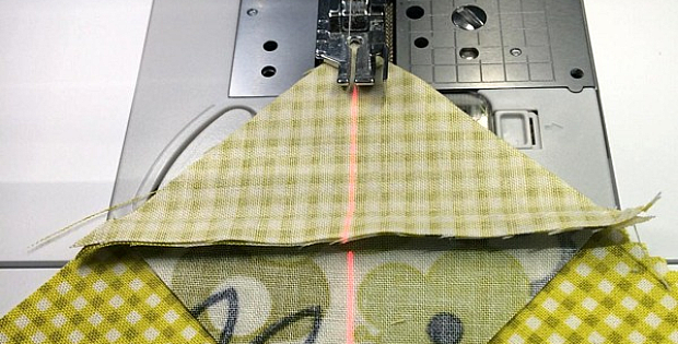 Piece and Quilt Better with a Retrofitted Laser Guide