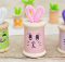 Make Cute Easter Bunnies from Wooden Spools
