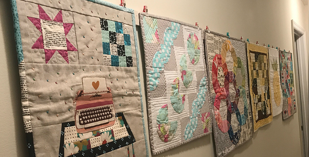 Create a Display Space for Little Quilts