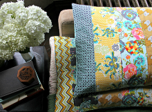 Quilted Pillow Shams Tutorial