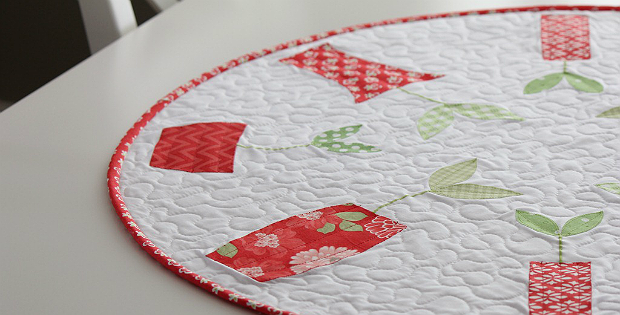 Sprouts Table Runner and Topper Pattern