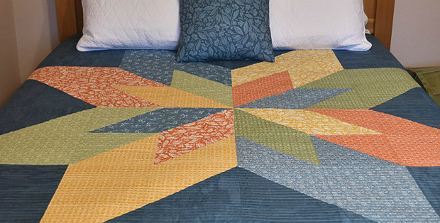 Double Star Quilt Pattern