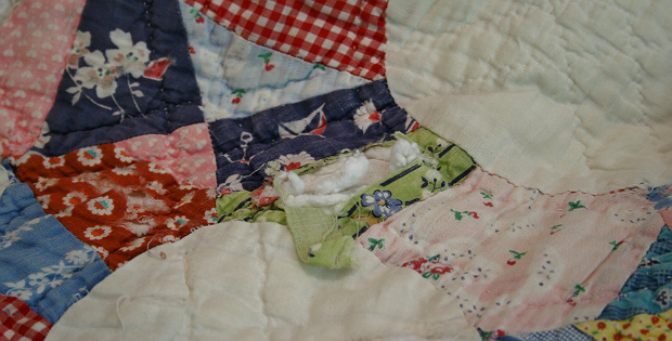 How to Mend a Well-Loved Quilt