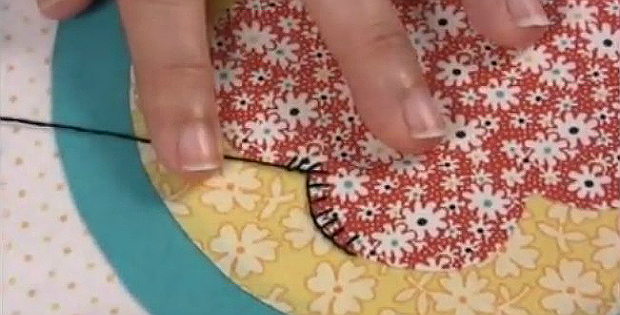 How to Finish Applique with a Hand Blanket Stitch