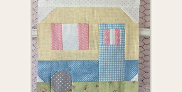 Happy Camper Quilt Block Pattern