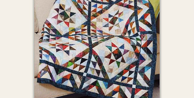 Scrappy Triangles Quilt Pattern