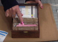 Make a Storage Box for Sewing Machine Needles