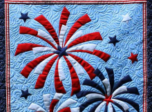 Fireworks Wall Hanging Pattern