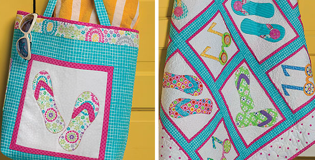 Beach Tote and Quilt