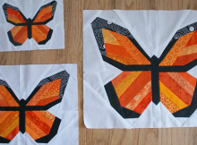 Monarch Butterfly Block Pattern