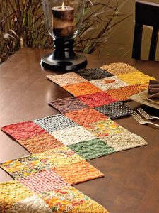 Use Leftover Charm Squares for This Easy Runner - Quilting Digest