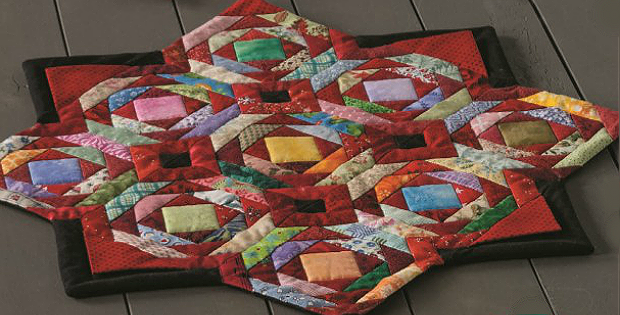 Fireside Table Topper Pattern