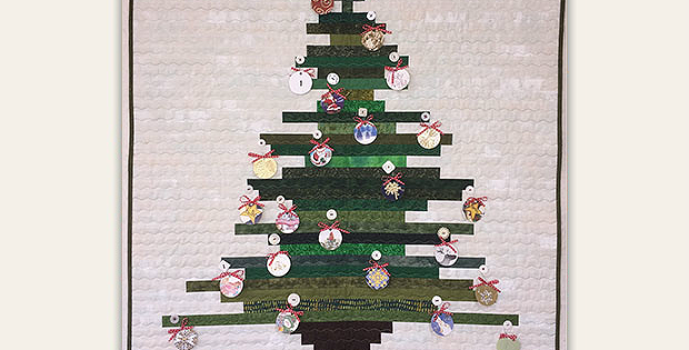 Oh, Stripmas Tree Quilt Pattern