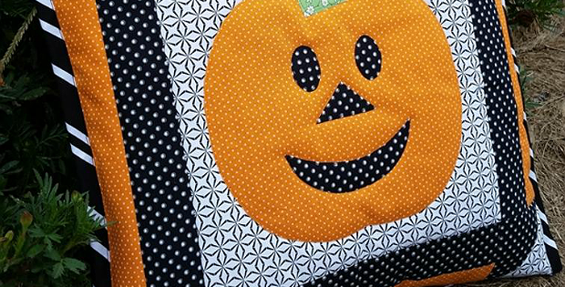 Happy Pumpkin Pillow Pattern